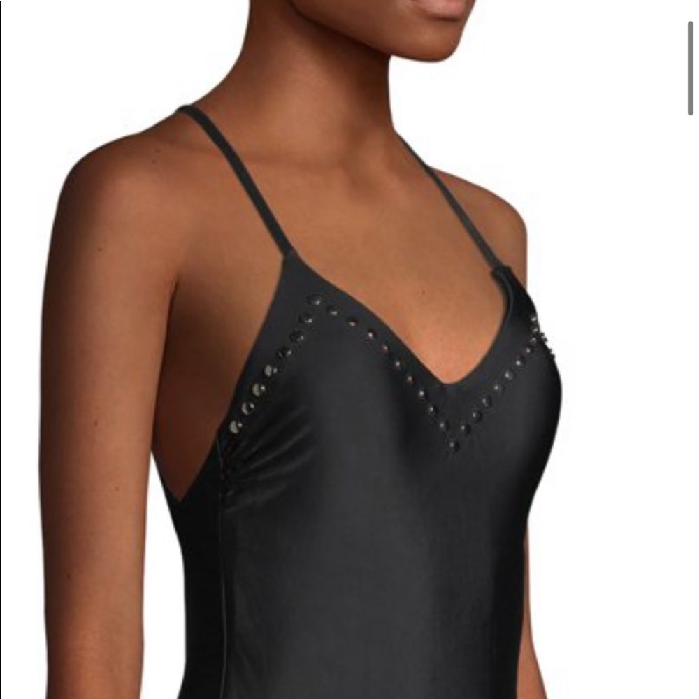 JUICY COUTURE Nailhead Black one piece swimsuit - Picture 4 of 12